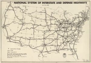 1956 - National Interstate and Defense Highway Act